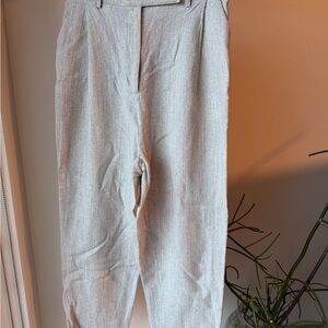 Toteme Light Gray Women's Pants